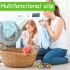 Lithyc Pack of 60 sock clips, sock clips for washing