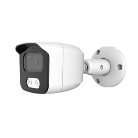 LongPlus 5MP PoE IP Bullet Camera, Bullet Security IP Camera Outdoor Indoor, Smart Motion Detection, IR Night Vision, Built in Mic, Waterproof IP66, 24/7 Recording, NDAA Compliant