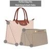 ETTP Purse Organizer Insert for le pliage Tote，Handbag Organizer Compatible