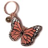 HAPPILY PLANTS Insect Keychains - Monarch Butterfly Keychain