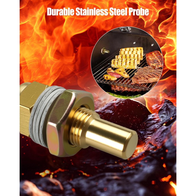 12V Thermal Sensor Compatible with Green Mountain Grills Daniel Boone