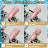 3D Beach Nail Charms Golden Seashell Tropical Ocean Pearls Beads