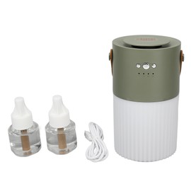 Fly Killer Lamp ABS USB Rechargeable Insects Fly Trap LED Repellent Light for Indoor Outdoor Green