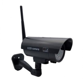 GuardOn LED Dummy Security Camera for Crime Prevention Fake Camera