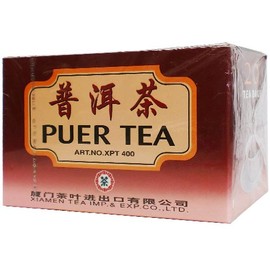 Tea Boutique Sea Bank, Pu'er Tea, 1.4 oz (40 g) x 6 Boxes