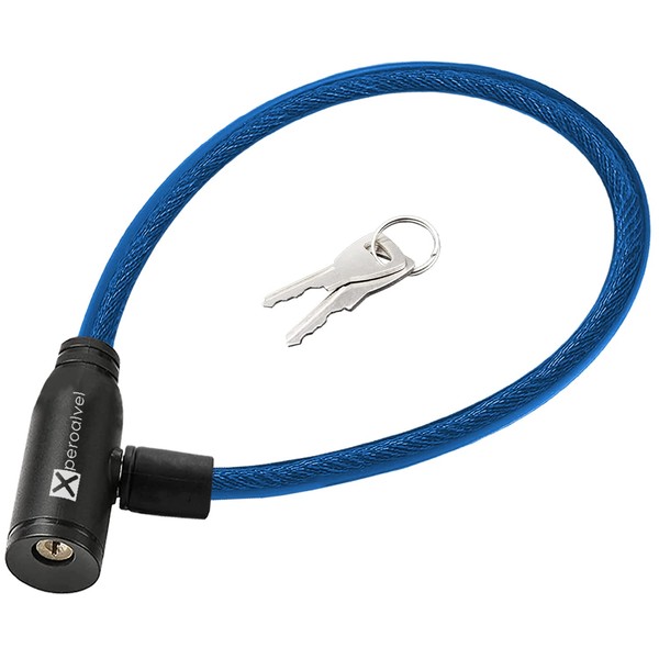 Electric Steel Cable Lock with Keys 60 cm Lock Bicycle