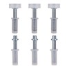 BOXOB 6 Pcs Bi-Fold Door Top Roller Guide Wheel and