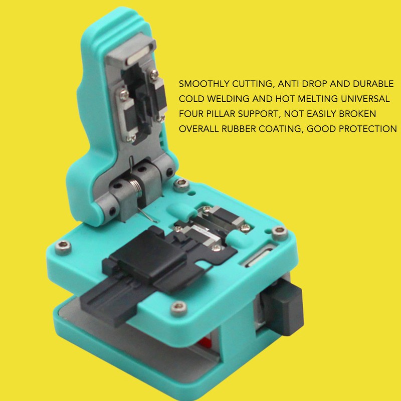 Fiber Cleaver Automatic Knife Return High Precise Cold Welding Hot