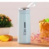 Glass-Lined Water Bottle – No Microplastics, 100% BPA-Free, Leakproof &