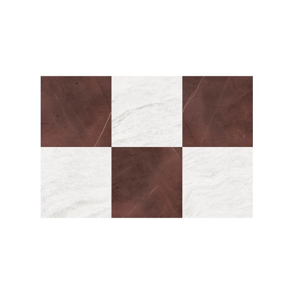 FloorPops x Chris Loves Julia Bonneville Oxblood Peel and Stick