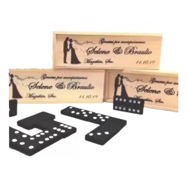 25 Domino Recuerdo Personalizado Para Fiestas