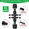 Wzzy Gurden Pack of 20 1/2 Inch to 1/4 Inch