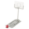 Desktop Basketball Game Foldable Reduce Pressure Aluminium Alloy Miniature Basketball