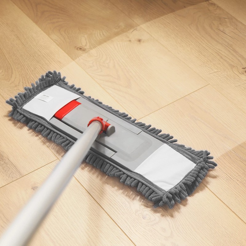 com-four® 4 x replacement covers for floor mops, mop covers