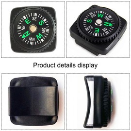 Pack of 25 Button Compass Mini Compass for Paracord Bracelet, Pocket Compass, Outdoor Compass, Children, Nautical Compass, Small, Pocket Compass, Hiking for Outdoor Camping Hiking