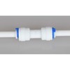 E-outstanding 5-Pack RO Water System Equal Straight 1/4" Plastic Quick