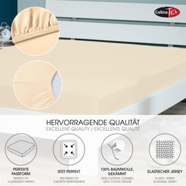 CelinaTex Lucina Cotton Fitted Sheet, Customable