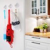 1st Choice Clear Plastic Suction Cup Hooks, 12 Pack Ultra