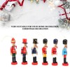 Wooden Nutcracker Doll Soldier Puppet Christmas Ornaments Decoration for Home