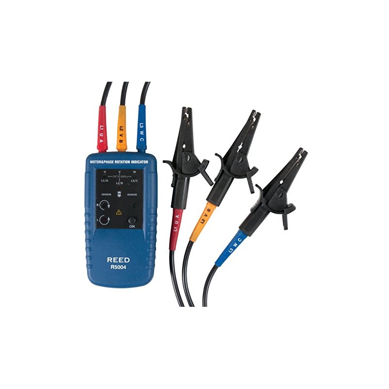 REED Instruments R5004 Motor Rotation / 3-Phase Tester