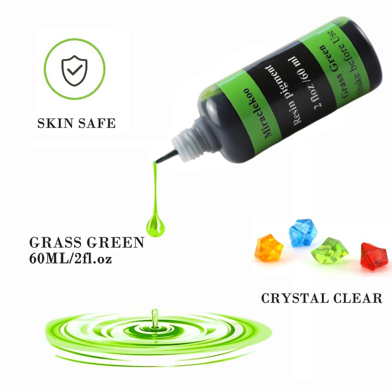 Grass Green Epoxy Resin Color Dye Colorant Liquid Epoxy Resin