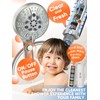 Pavezo® High Pressure Handheld Shower Head with Filter, ON/OFF Switch