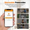 Smart Key Lockbox, Weatherproof & Portable Key Safe Outdoor, Master