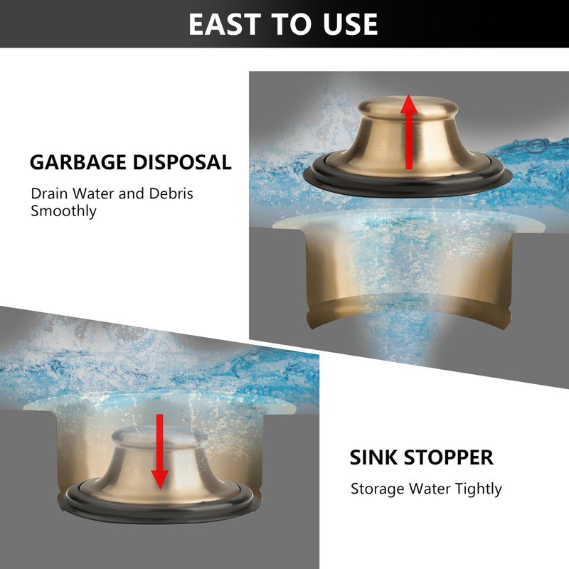 Champagne Bronze Sink Garbage Disposal Flange for Kitchen