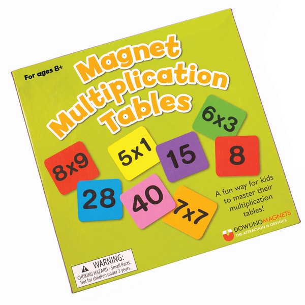 Dowling Magnets Magnet Multiplication Tables