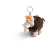 NICI 45305 Key Ring Plush Toy Mammoth 10 cm -