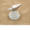 Splenor Tools Stand Anvil - Dual Ended Flat and Rounded