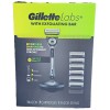 Gillette Kit - 1 Exfoliating Razor with Dock + 7