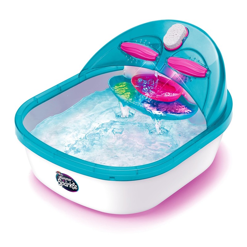 Shimmer ‘n Sparkle 6-in-1 Real Massaging Foot Spa for Kids