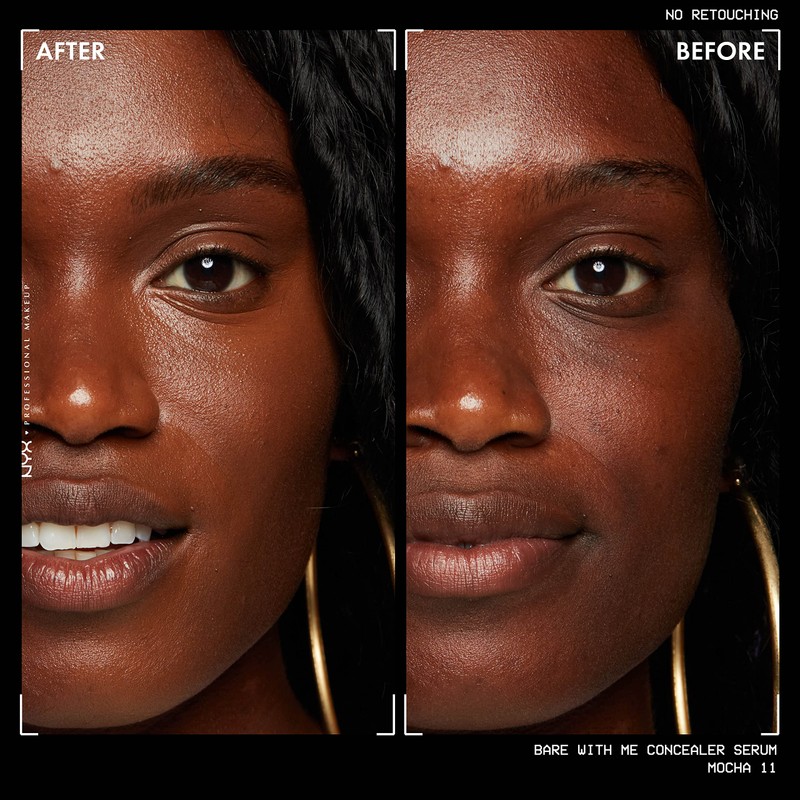 NYX Professional Makeup, Natural Finish Medium Coverage Serum, Bare With