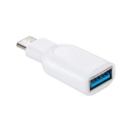 Goobay 66262 USB-C / USB-A OTG Super Speed Adapter für den Anschluss von Ladekabeln - Wandelt USB-C Buchse in USB-A Buchse um