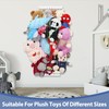 PHOENANCEE Stuff Animal Organizer for Plushies,Stuffed Animal Storage Wall,Plush Toys