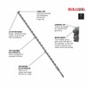 BOSCH HC2042 1/4 in. x 6 in. x 8 in.