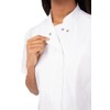 Chef Works Women's Roxby Chef Coat, White, XX-Large