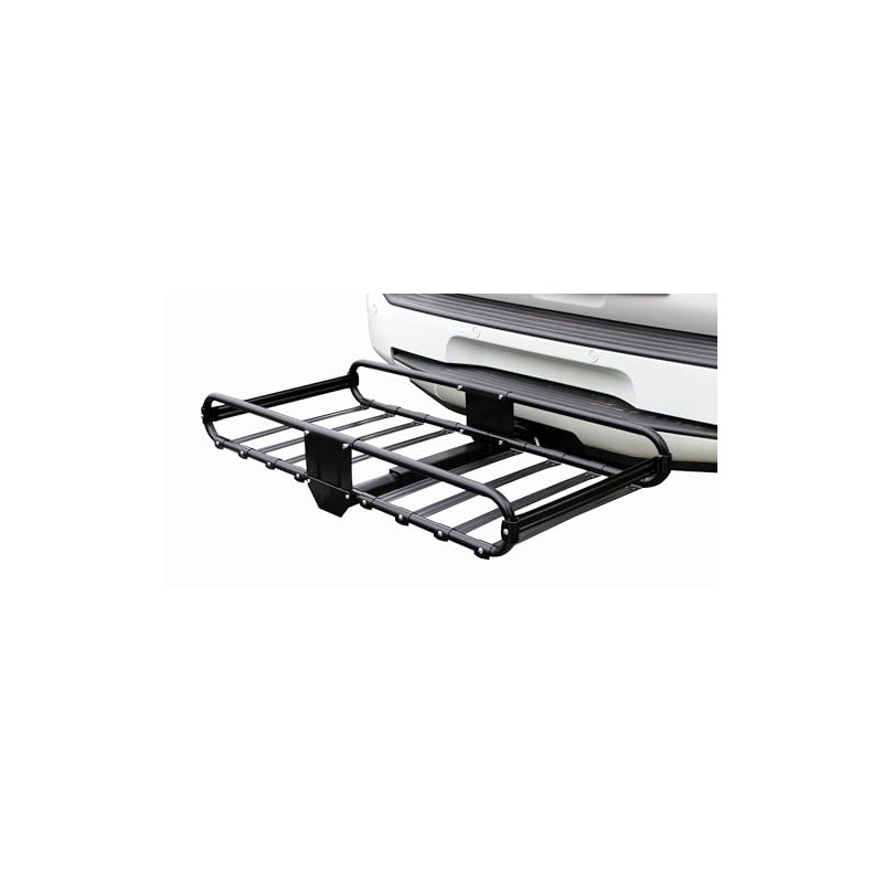 46 x21x6 inch Hitch Mount Steel Cargo Carrier Luggage Basket