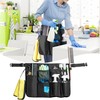 LoDrid Cleaning Apron for Housekeeping with 9 Pockets, Cleaning Bag