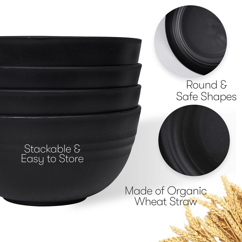 Wheat Straw Dinnerware Sets | Unbreakable Dinnerware Sets | Dishwasher