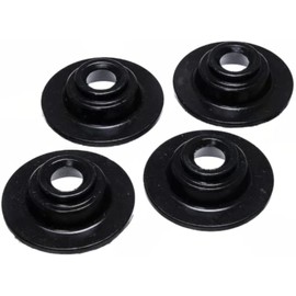 BURANIFUSION for VW for Jetta 2005-2015 Coil Spring Insulator Rear Coil Spring Isolator Set Black Rear WEF0375
