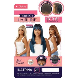 Outre Lace Front Wig -Perfect Hair Line 13X6 - Katrina (CREAM SODA)