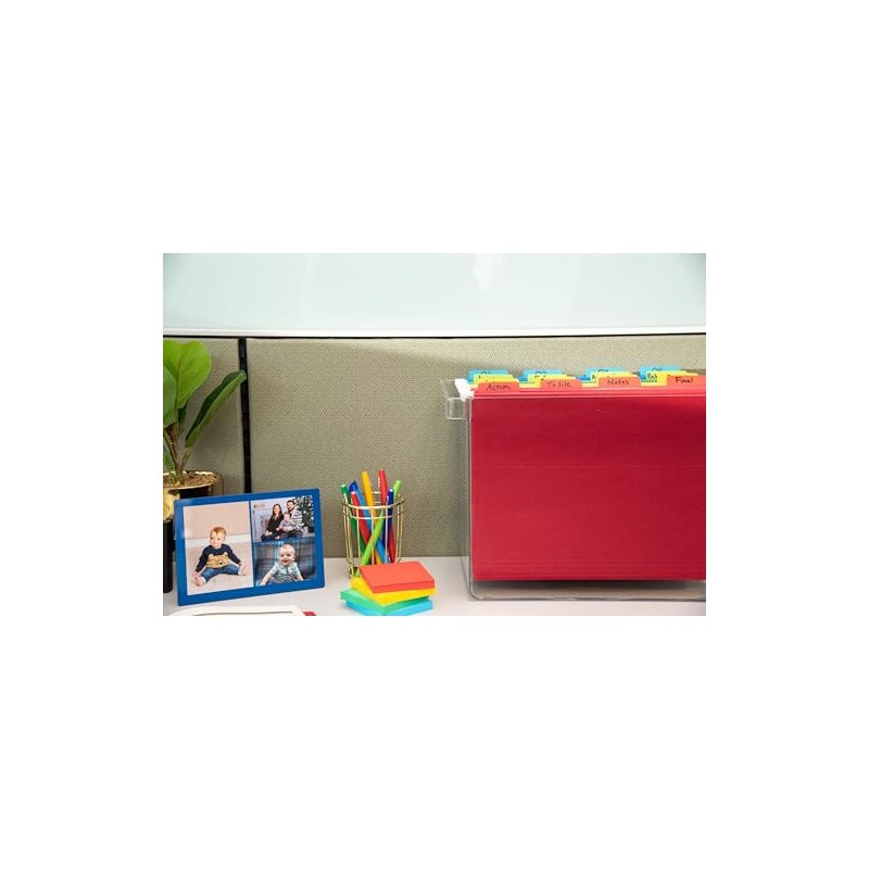 Post-it - Pestañas de 7.6 cm, Assorted Primary, 24 Tabs