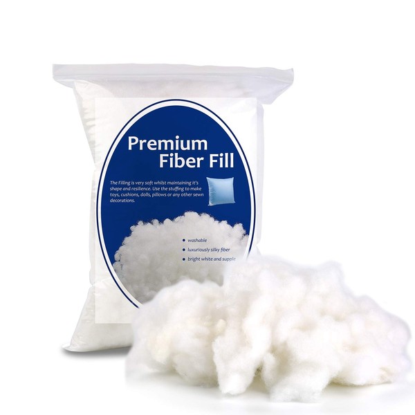 Bupete 100g/3.5oz Polyester Fiber Fill, Premium Fiber Fill Stuffing, Fluff