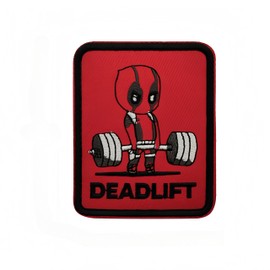 Deadlift Fitness Aufnäher Moral Patches Klett Stickerei Klettverschluss Für Taktische Kleidung Rucksack Baseballkappe Uniform Weste Hundegeschirr