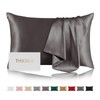 THXSILK Silk Pillowcase with Hidden Zipper, Highest Grade 6A, OEKO-Certified,