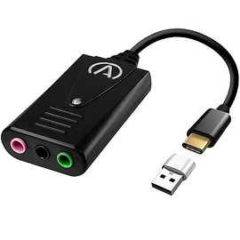 Andrea Communications C1-1032600-1 USB-C External Digital Sound Card
