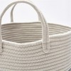 Cat-Shaped Cotton Rope Storage Basket for Pet Toy Organization –