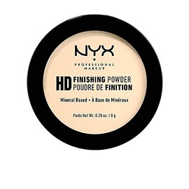 NYX PROFESSIONAL MAKEUP HD Finishing Powder, Pressed Setting Powder - Banana